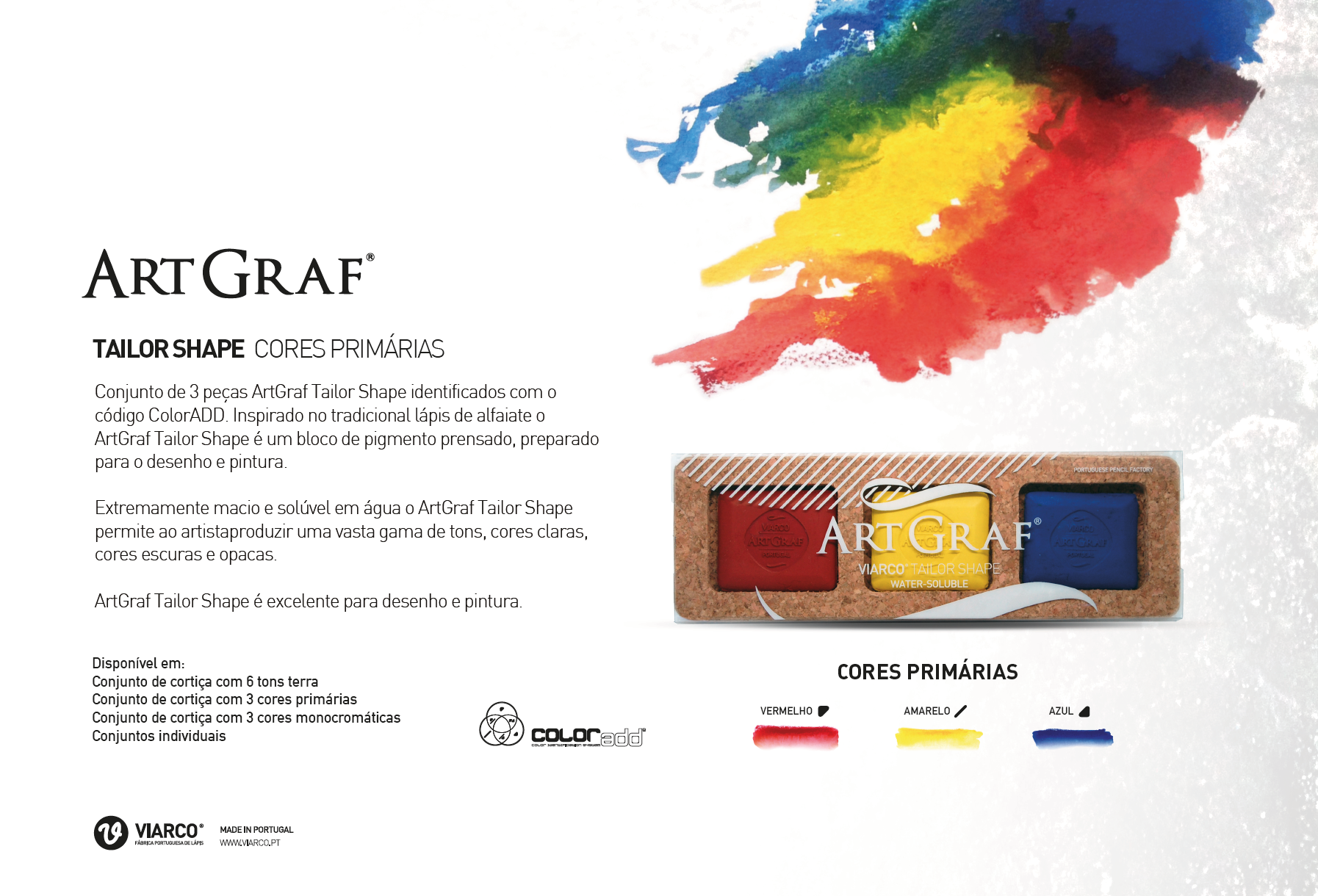 Artgraf Water Soluble Primary 3-Color Set by ArtGraf 